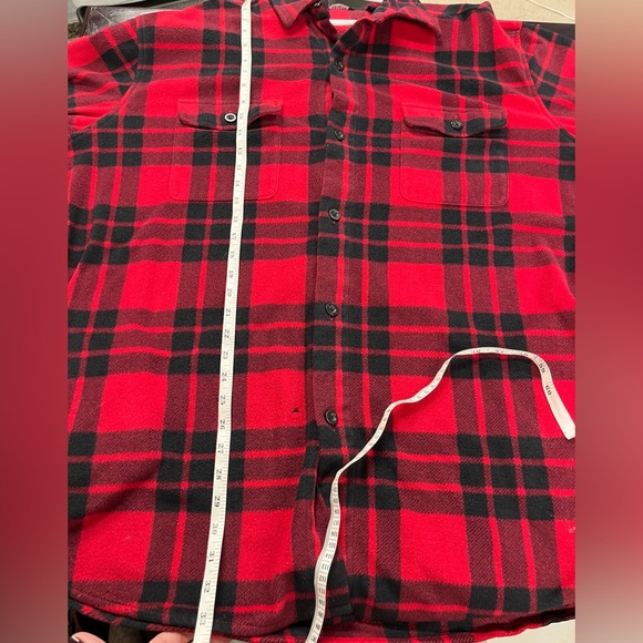 Chaps men’s fleece shacket - Picture 9 of 9